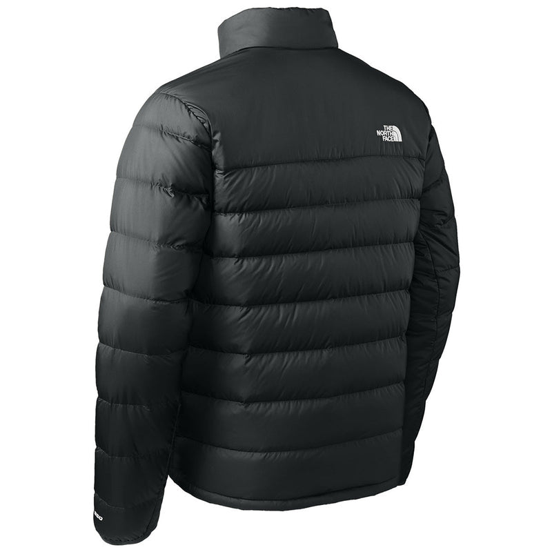 The North Face Black Stand-Collar Puffer Jacket with Zip Chest Pocket