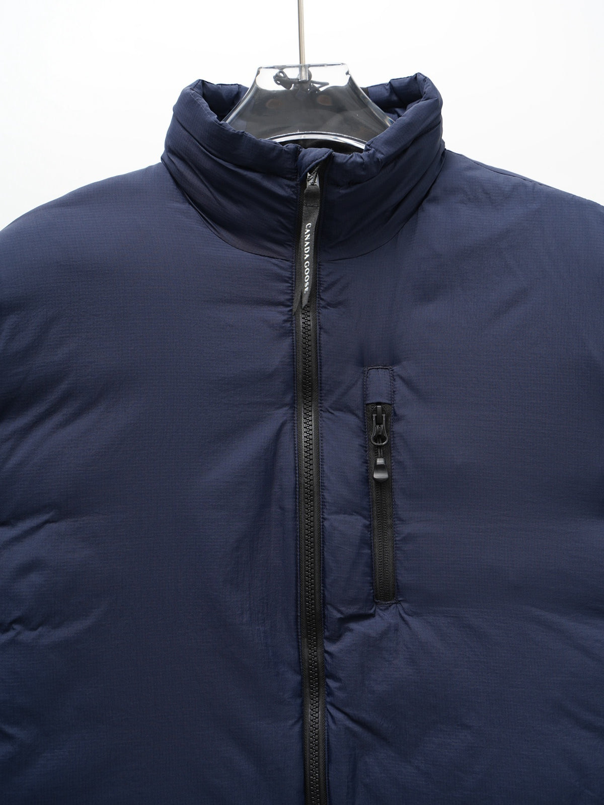 Canada Goose Navy Blue Stand-Collar Quilted Jacket