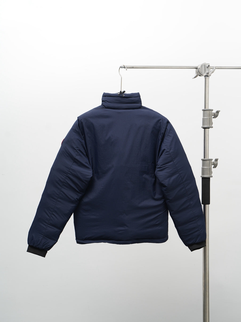 Canada Goose Navy Blue Stand-Collar Quilted Jacket