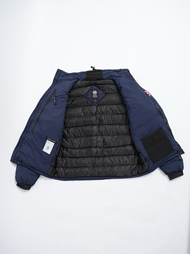 Canada Goose Navy Blue Stand-Collar Quilted Jacket