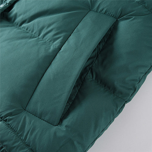 Lululemon Forest Green Hooded Puffer Jacket