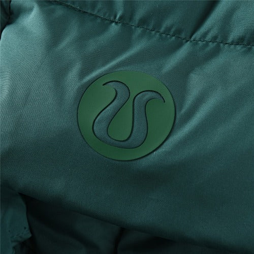 Lululemon Forest Green Hooded Puffer Jacket