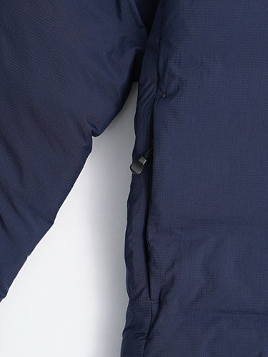 Canada Goose Navy Blue Stand-Collar Quilted Jacket