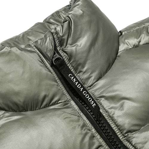 Canada Goose Olive Green Packable Quilted Puffer Vest