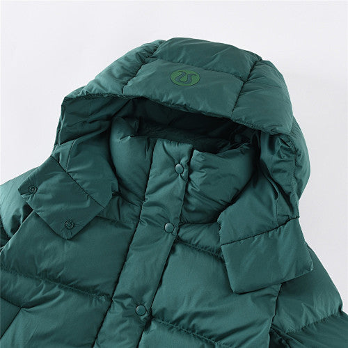 Lululemon Forest Green Hooded Puffer Jacket