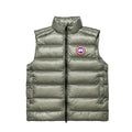 Canada Goose Olive Green Packable Quilted Puffer Vest