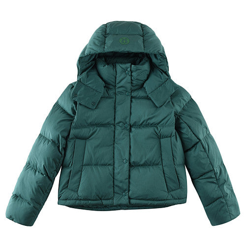 Lululemon Forest Green Hooded Puffer Jacket