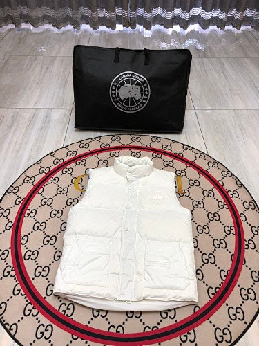 Canada Goose Quilted Purple Puffer Vest