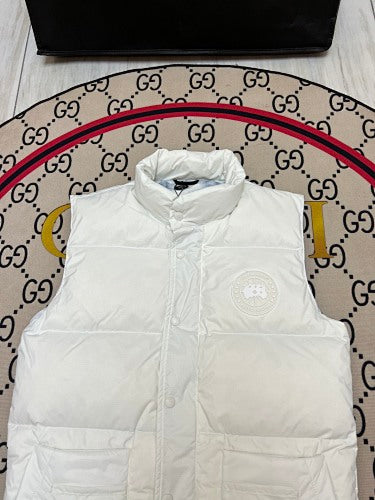 Canada Goose Quilted Purple Puffer Vest