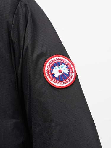 Canada Goose Black Stand-Collar Quilted Jacket