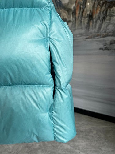 Canada Goose Quilted Turquoise Puffer Vest