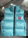 Canada Goose Quilted Turquoise Puffer Vest