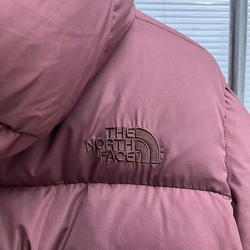 The North Face Dusty Rose Hooded Puffer Jacket