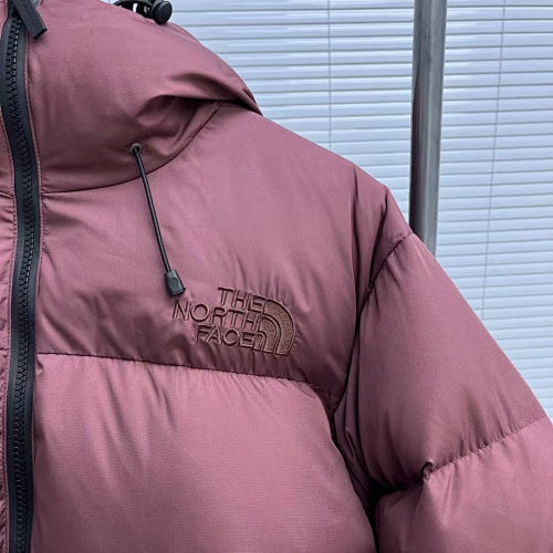 The North Face Dusty Rose Hooded Puffer Jacket