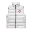 Canada Goose White Packable Quilted Puffer Vest