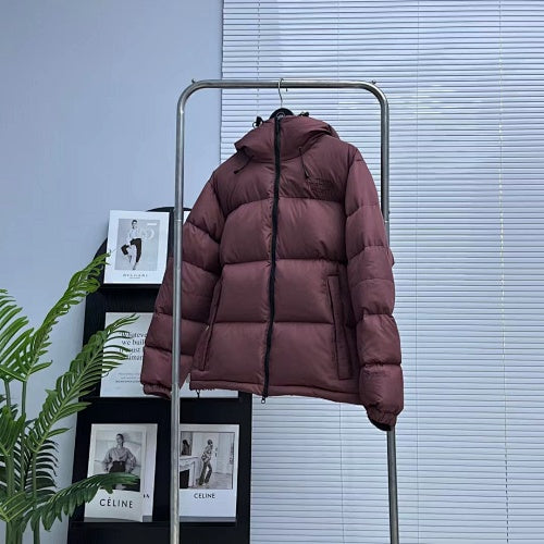 The North Face Dusty Rose Hooded Puffer Jacket