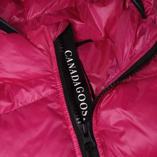 Canada Goose Fuchsia Pink Hooded Puffer Jacket
