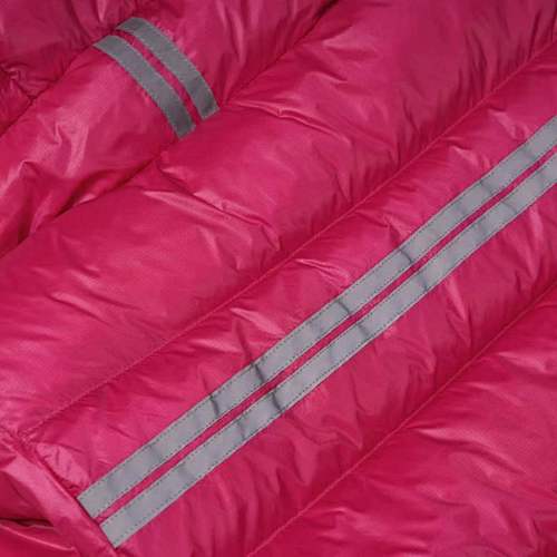 Canada Goose Fuchsia Pink Hooded Puffer Jacket