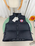 Canada Goose Black Quilted Stand-Collar Puffer Vest