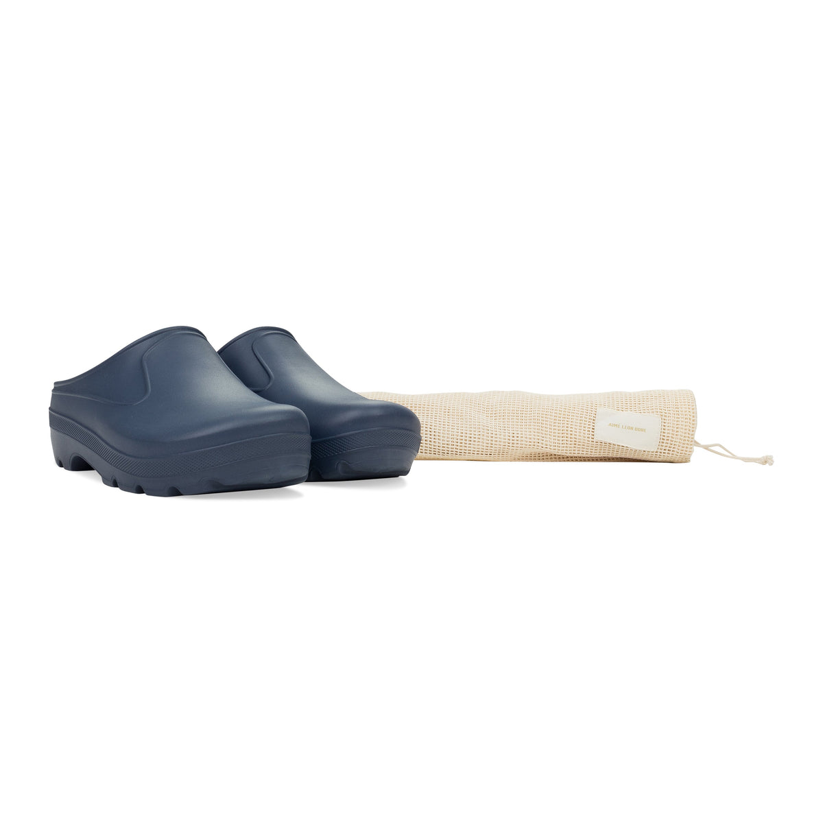 NAVY GARDEN LOAFERS