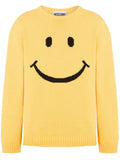 Moschino x Smiley logo-embroidered sweater