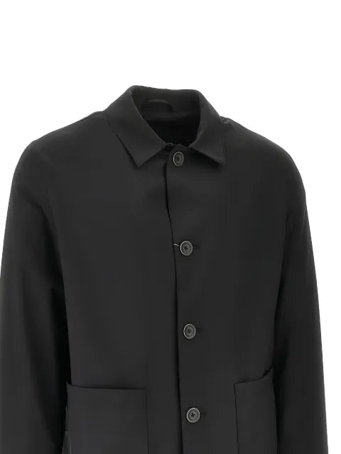Herno button shirt jacket