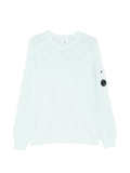 C.P. Company cotton crepe crewneck Lens sweater