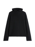 Jil Sander x Moncler ribbed-knit hood sweater