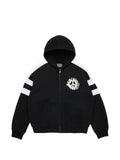 Denim Tears Denim U paneled zip-up hoodie