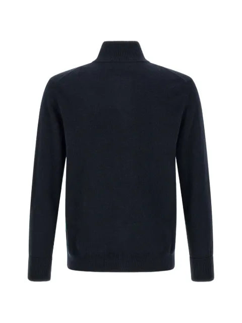Ballantyne intarsia diamond-pattern cardigan