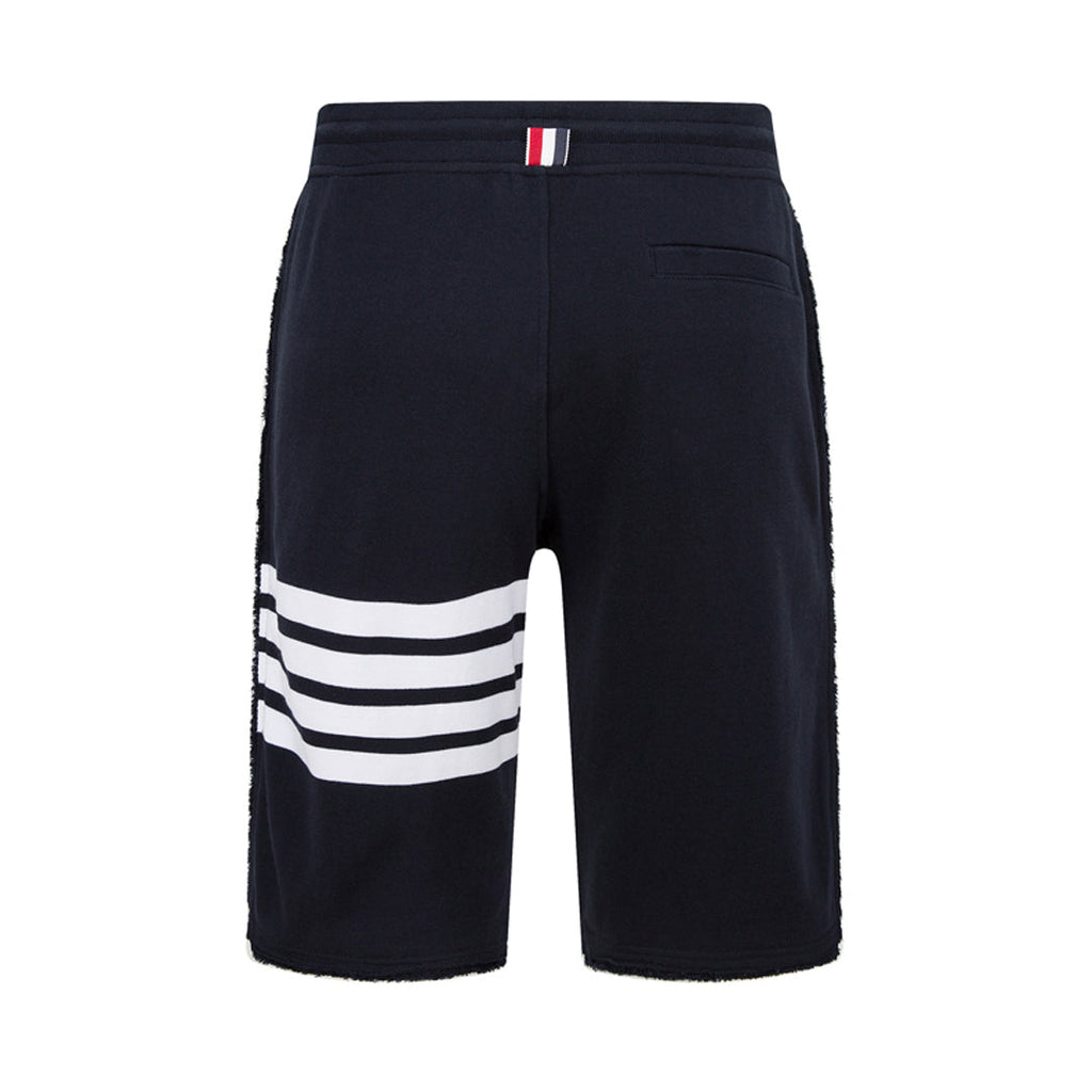 Thom Browne Style Four-Bar Shorts