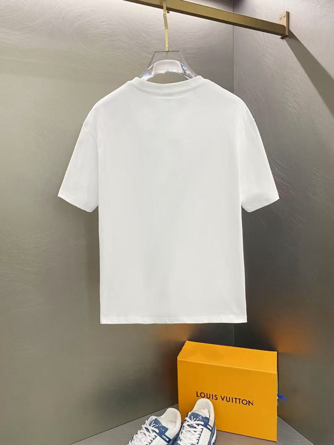 Amiri Ornate Script Front Graphic Crew‑Neck Short‑Sleeve T‑Shirt