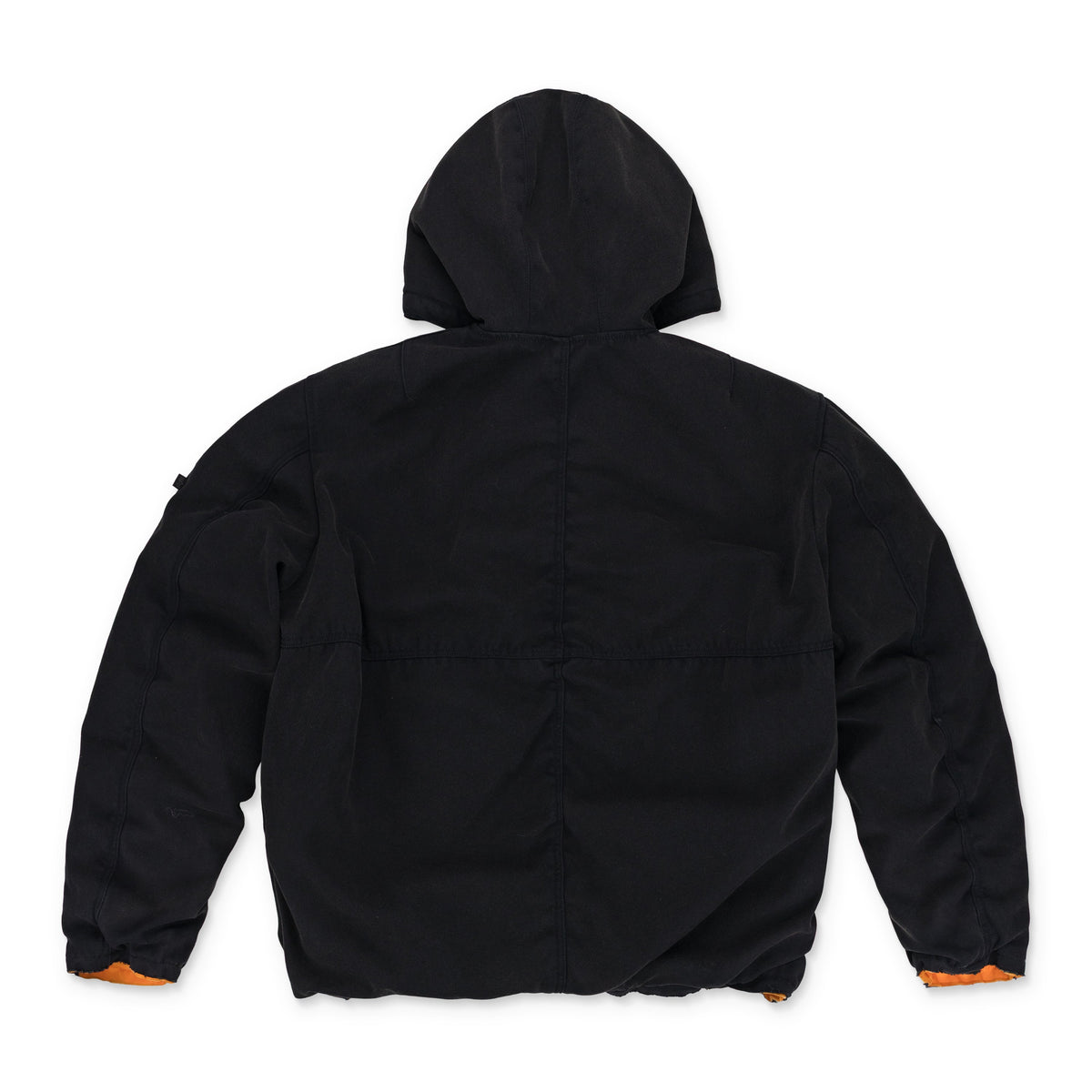 Black x Alpha Hooded Bomber