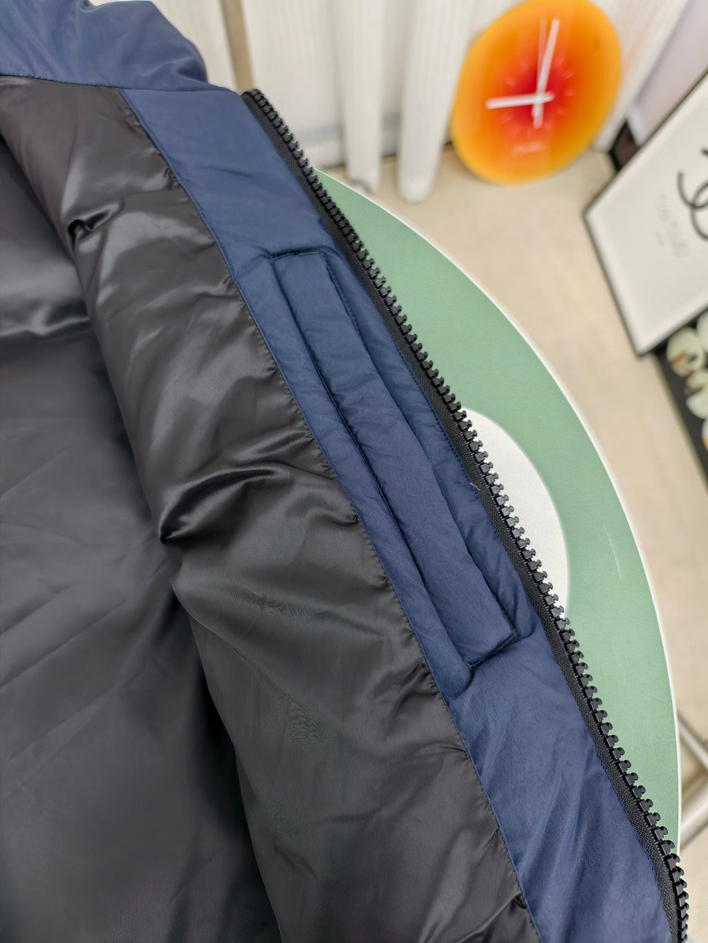 Canada Goose Navy Blue Quilted Stand-Collar Puffer Vest
