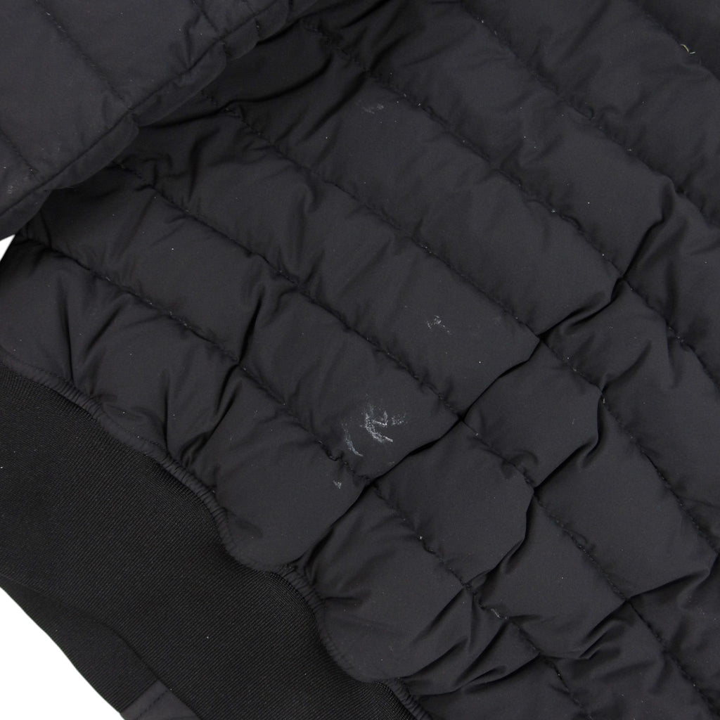 Moncler Black Quilted Bomber Jacket