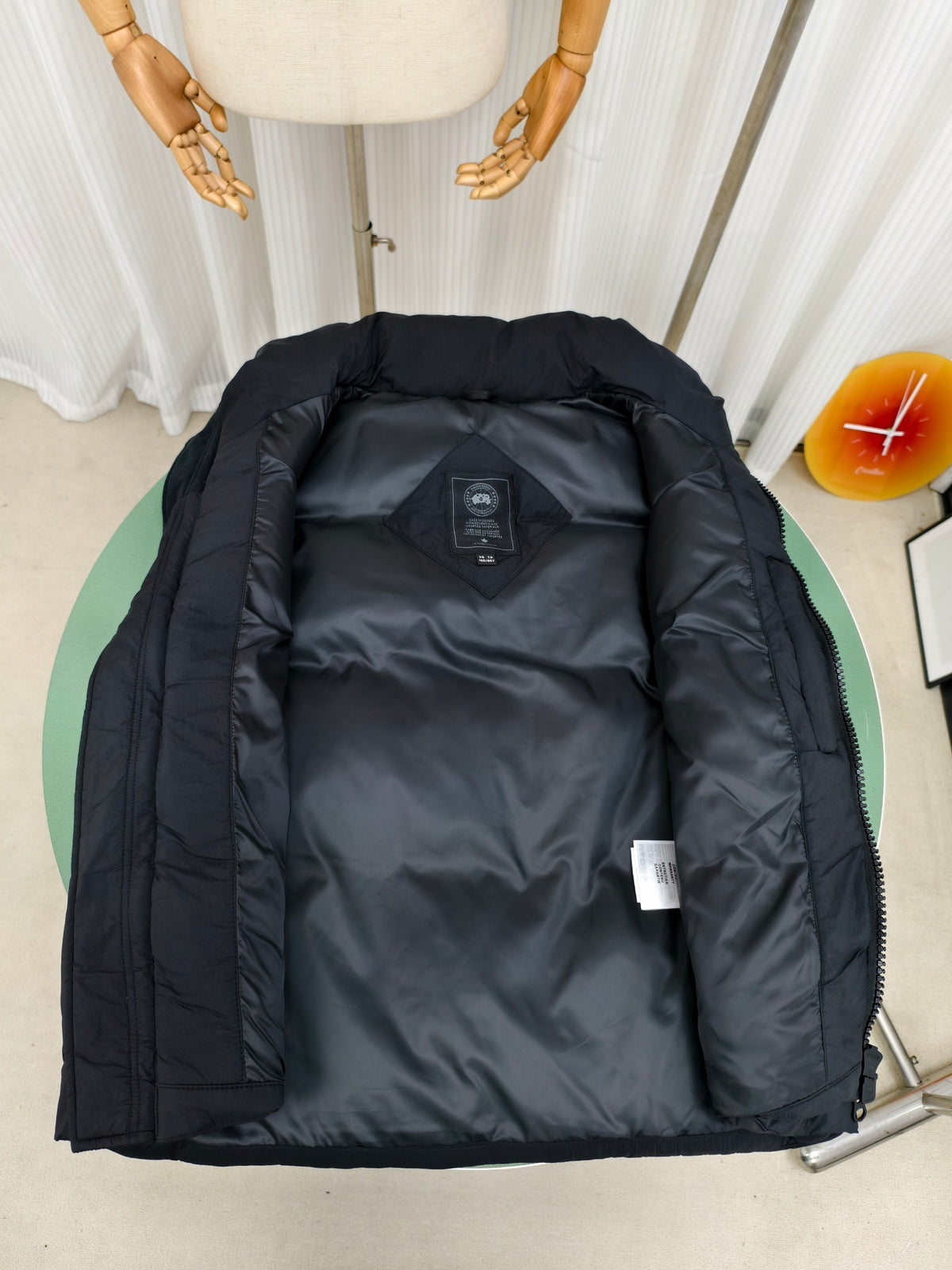 Canada Goose Black Quilted Stand-Collar Puffer Vest