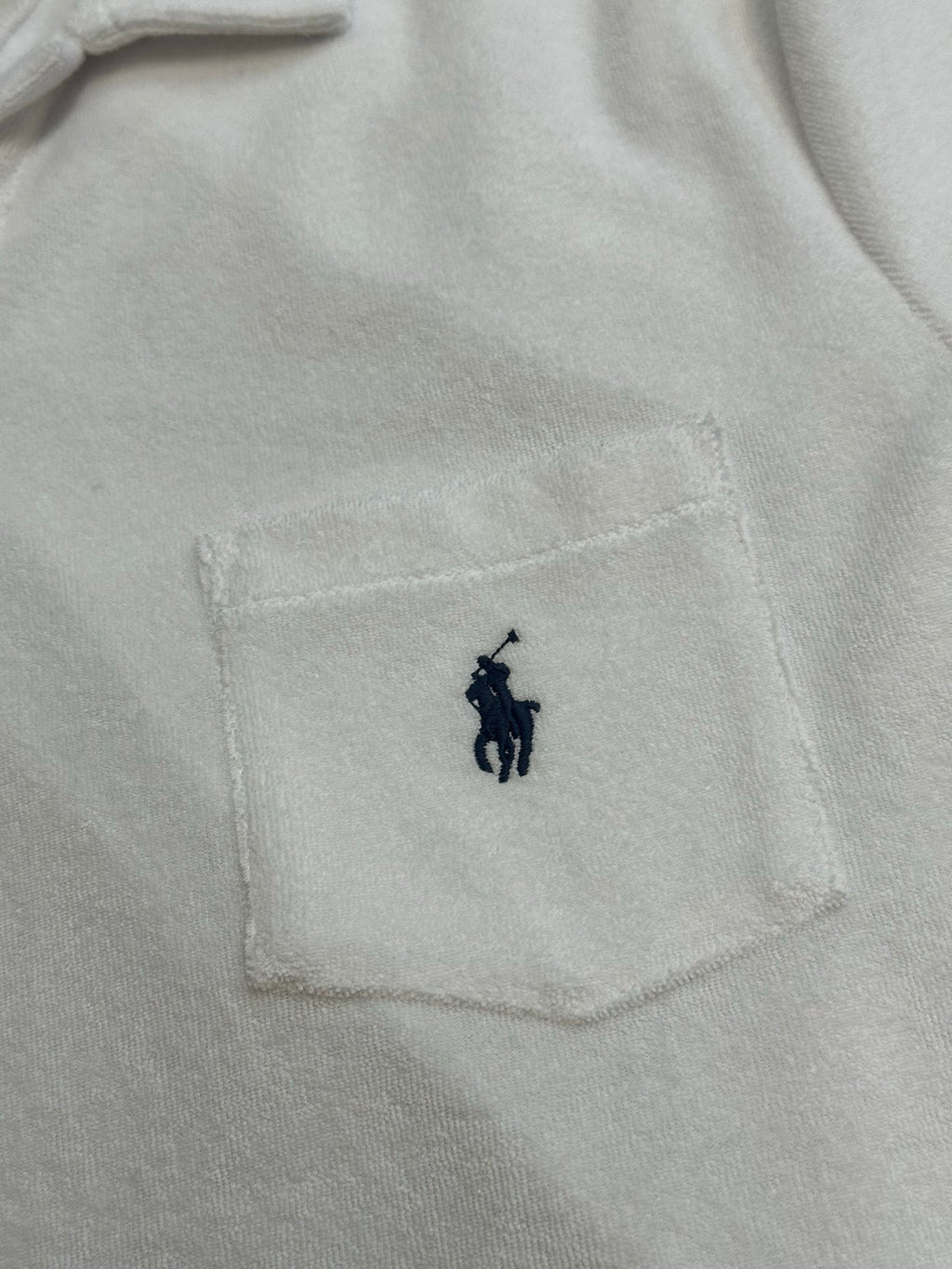 Polo Ralph Lauren Men’s Terry‑Cloth Short‑Sleeve Polo Shirt With Pocket Pony Logo