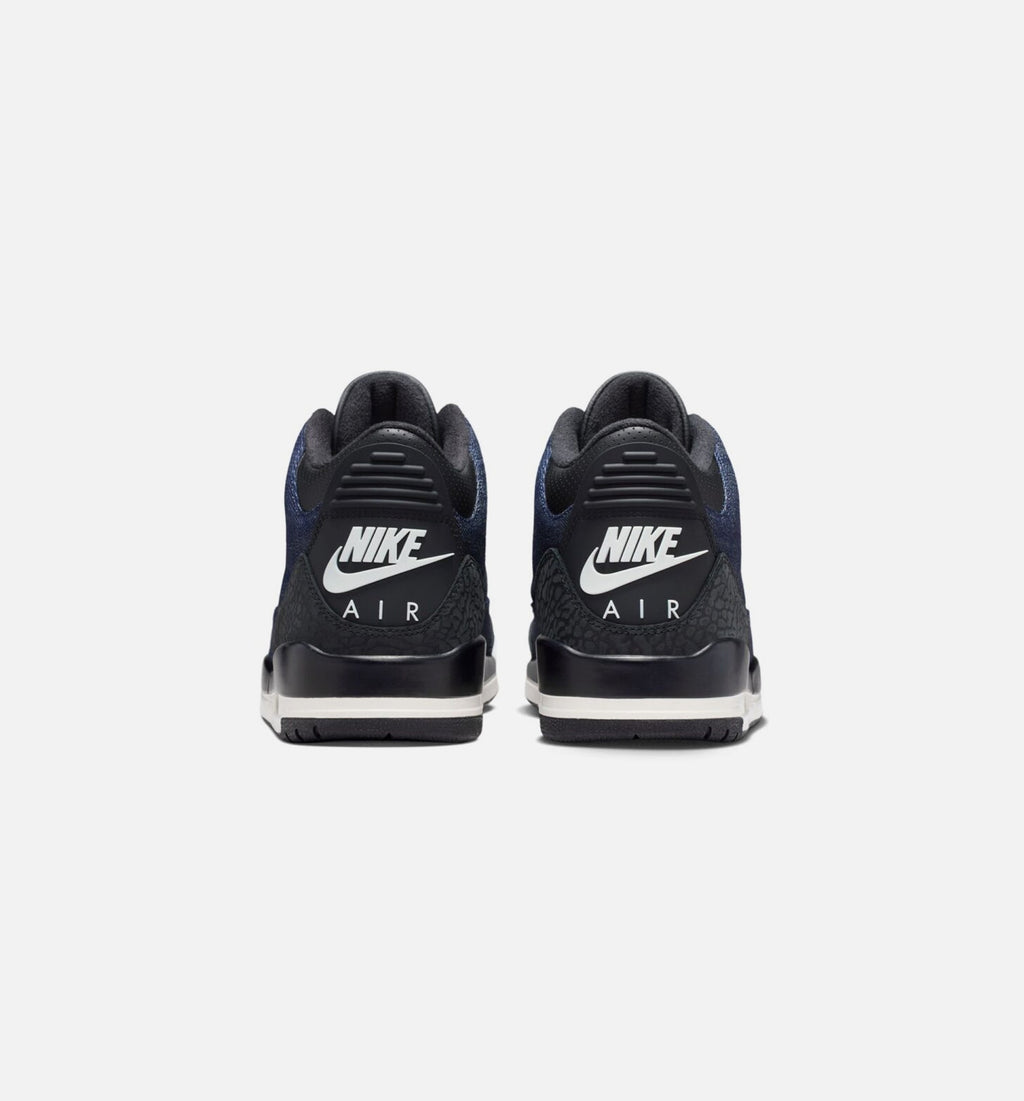 Air Jordan 3 x Levi's Mens Lifestyle Shoe - Denim/Black/Sail