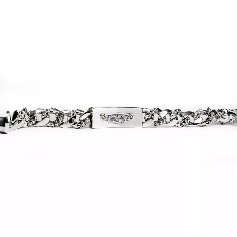 Chrome Hearts DAGGER ID FANCY LINK CLIP BRACELET 6