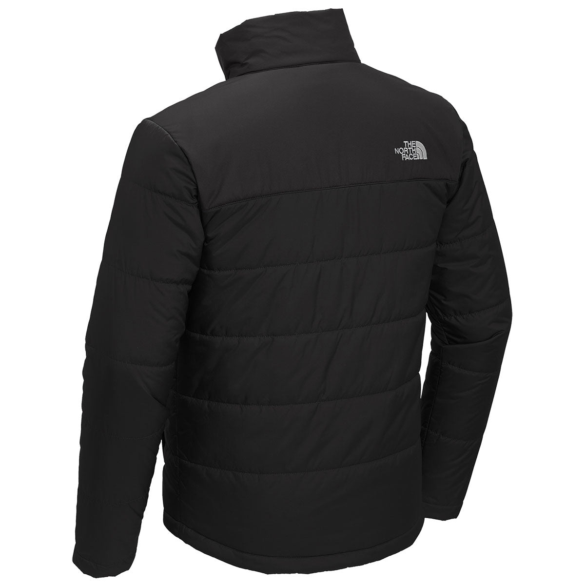 The North Face Black Stand-Collar Padded Jacket