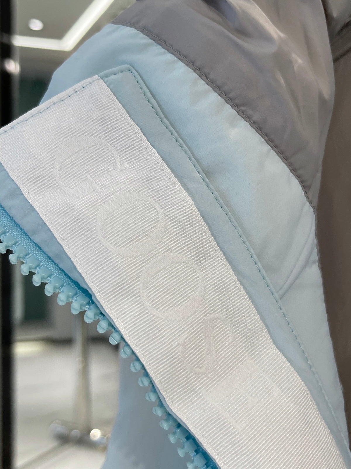 Canada Goose Quilted Ice Blue Puffer Vest