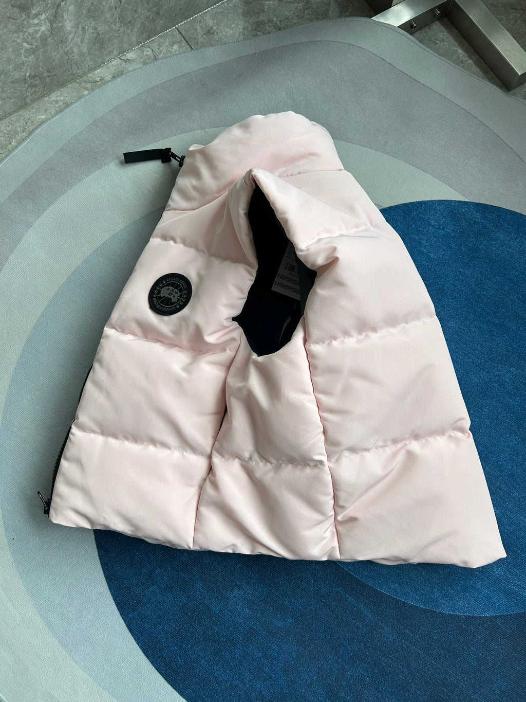 Canada Goose Blush Pink Quilted Puffer Vest