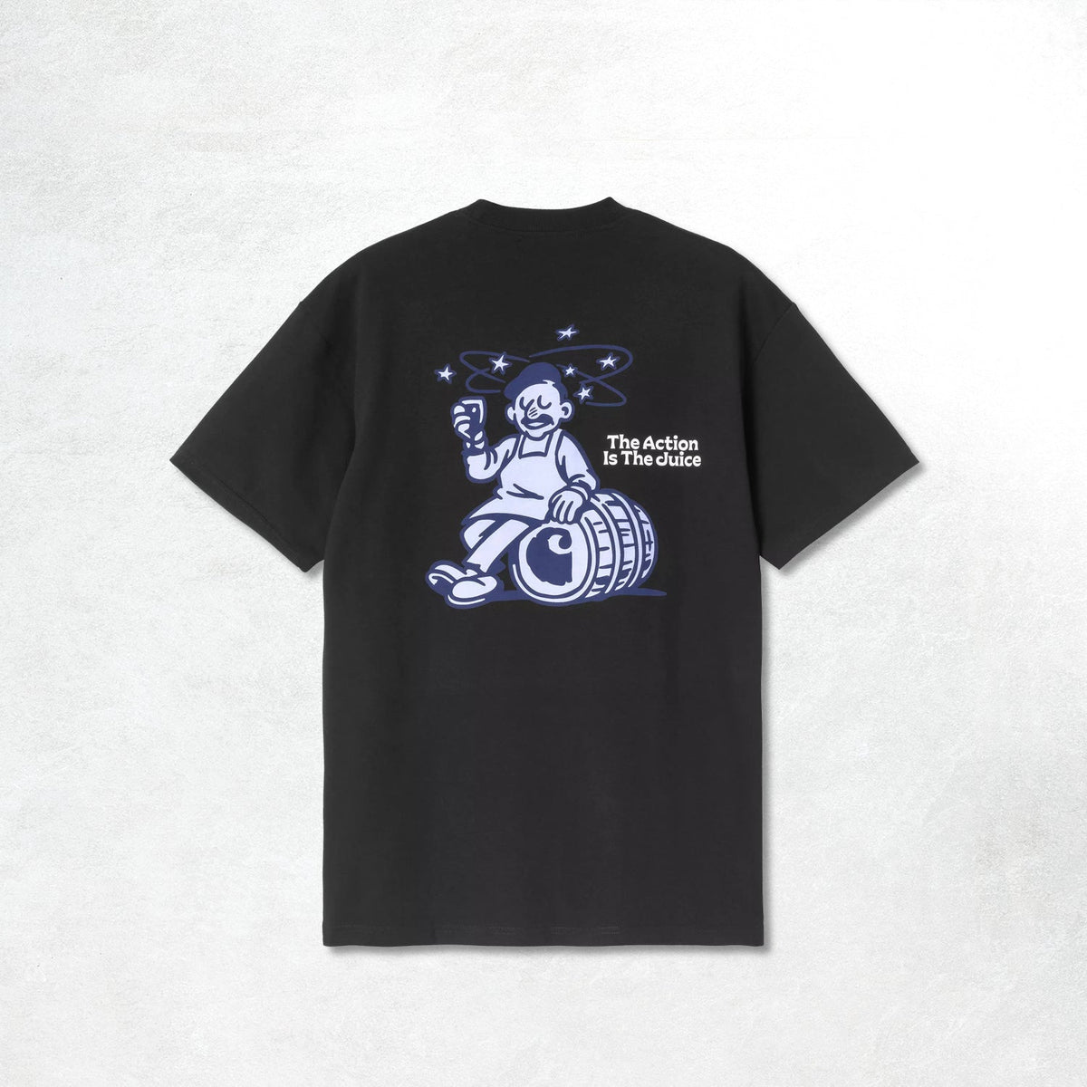 Carhartt WIP S/S Grape Picker T-Shirt: Black
