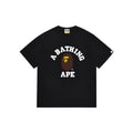 BAPE Ape Shark Graphic Print Loose Unisex Heavyweight Cotton T-Shirt