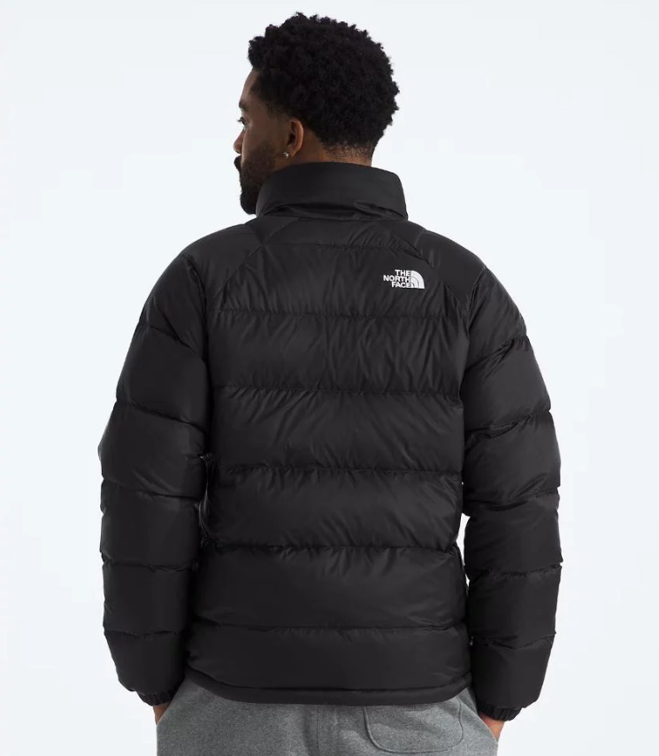 The North Face Black Stand-Collar Puffer Jacket