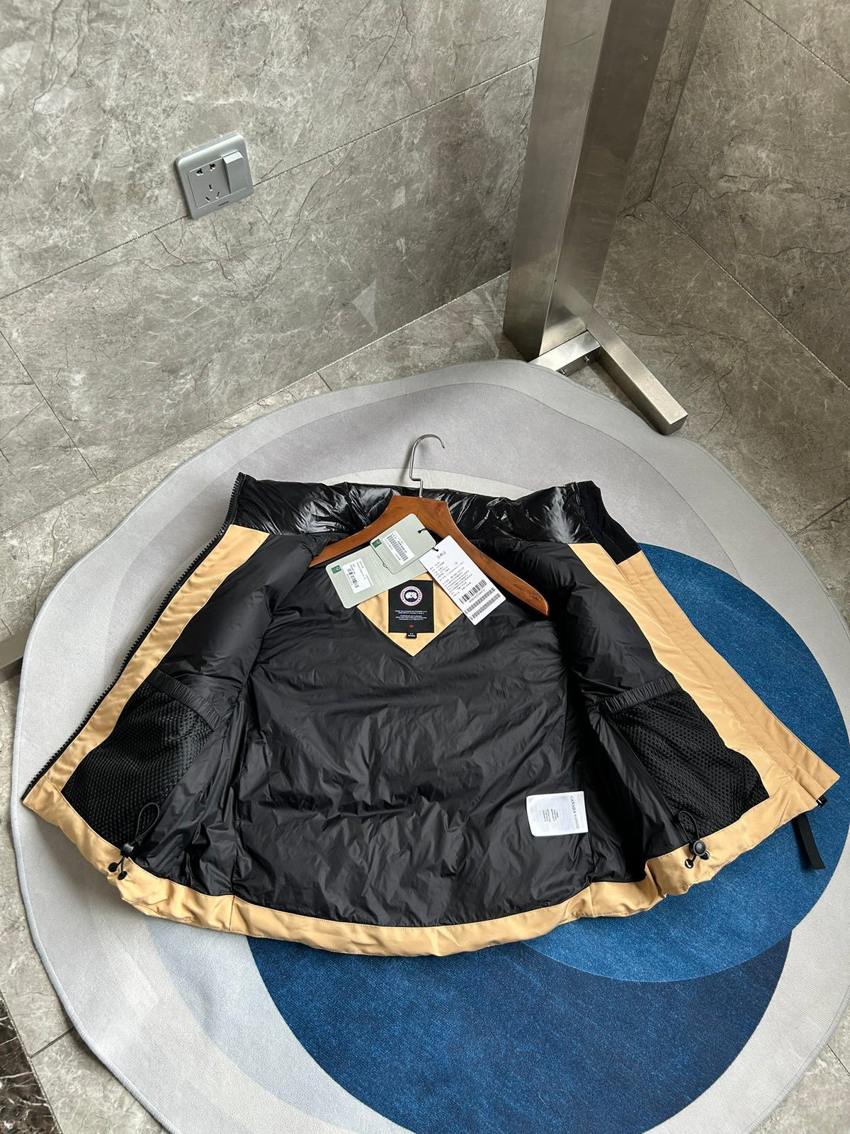 Canada Goose Quilted Sand Beige Puffer Vest