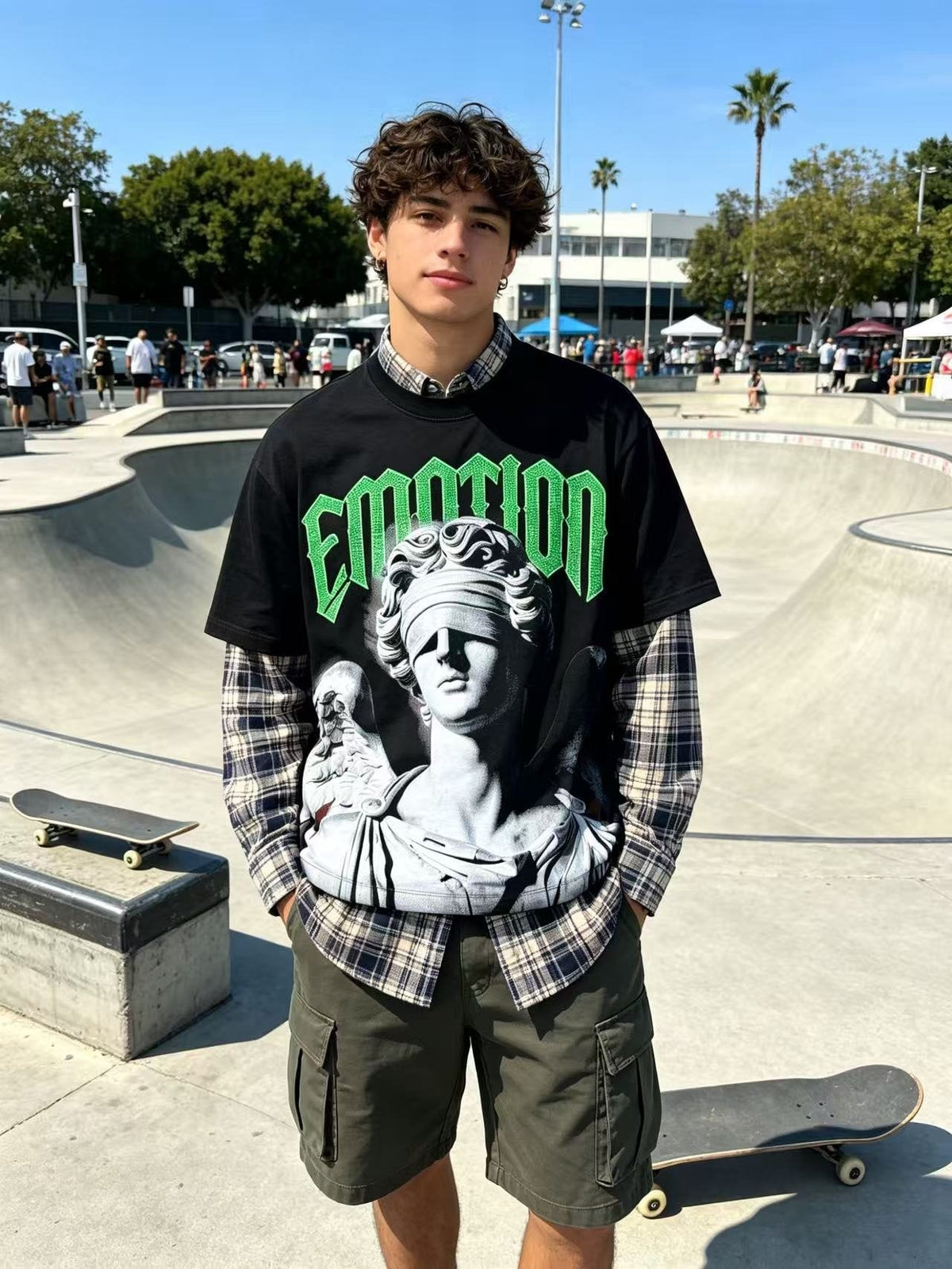 Mind Emotion Front & Back Graphic T-Shirt