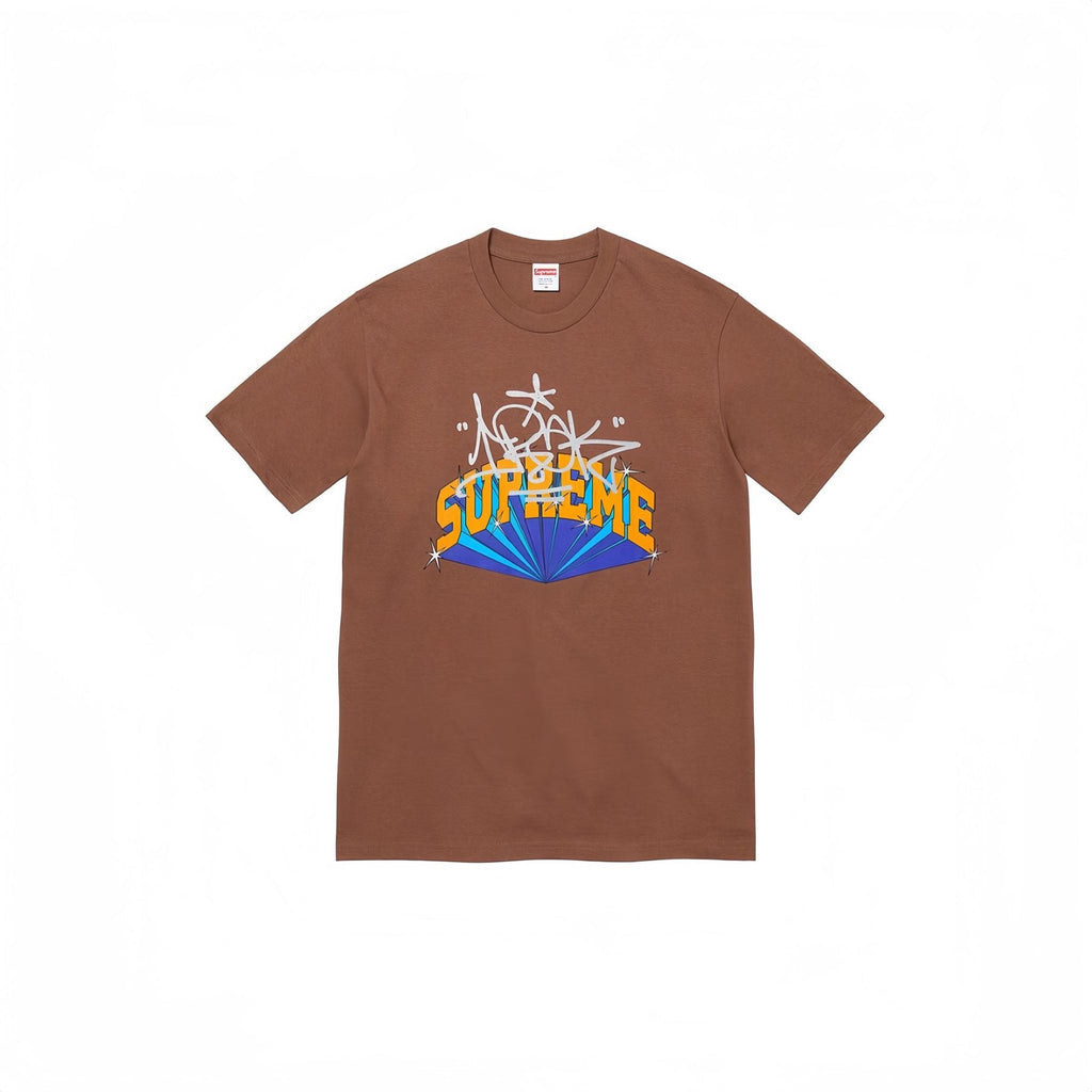 Supreme IRAK Arc Logo Graphic T-Shirt