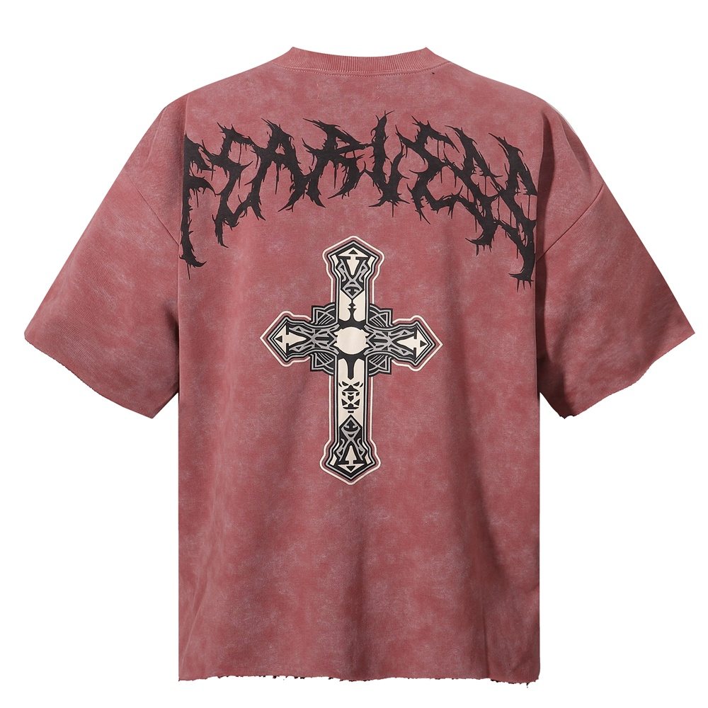 KLEEP 2004 Rhinestone Graphic Short-Sleeve T-Shirt
