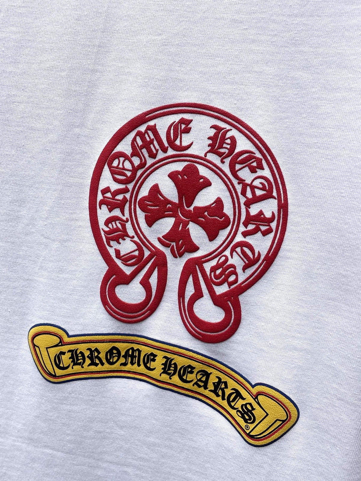 Chrome Hearts Multicolor Horseshoe Graphic T-Shirt